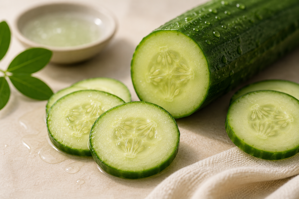 Pepino para la piel: beneficios, propiedades y cómo usarlo correctamente