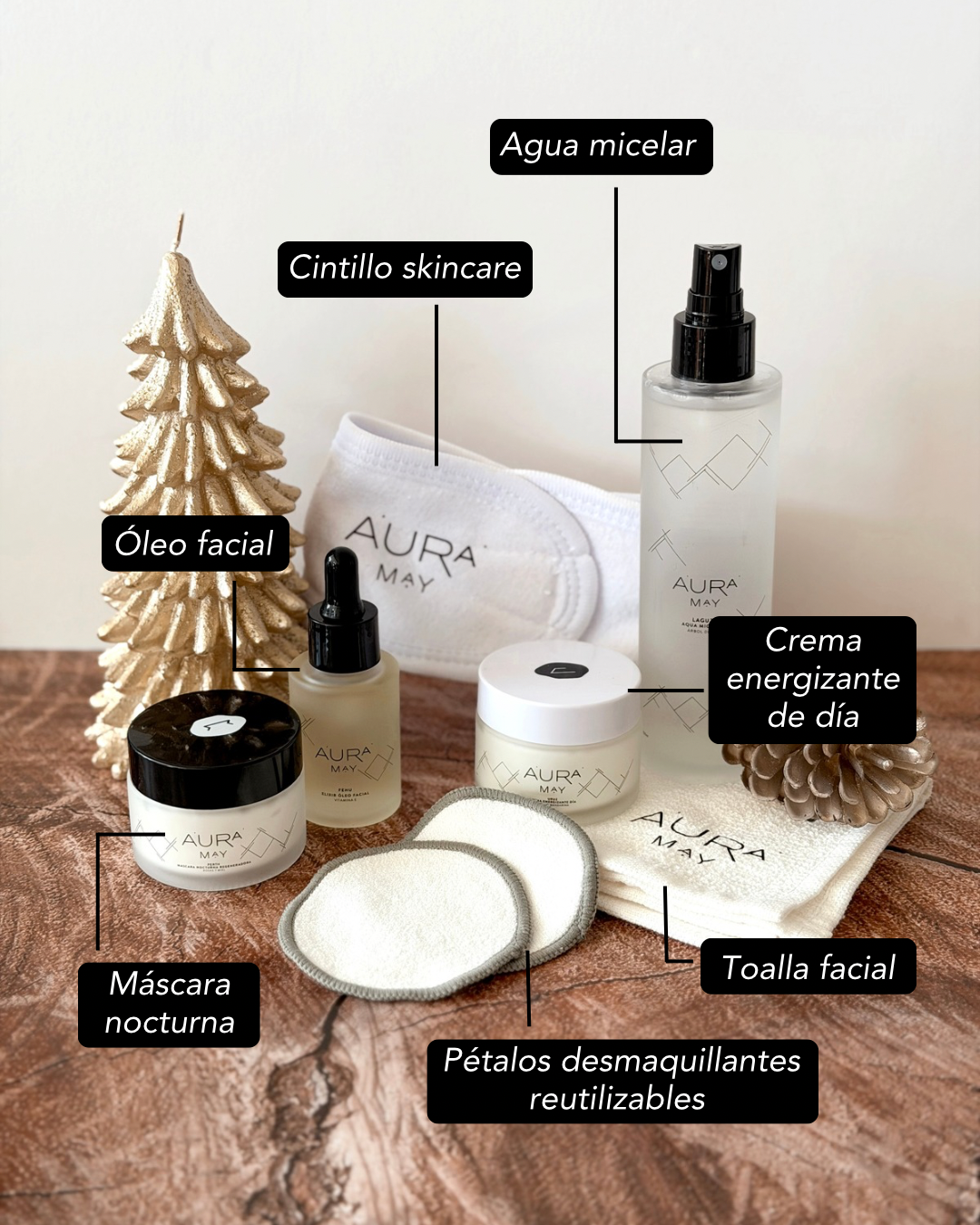 Pack Navideño Quatro 20% OFF + Ritual Limpieza Aura May